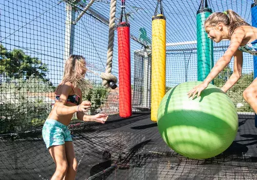 Accrogame au camping La Pointe